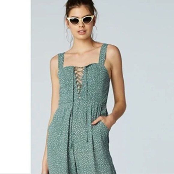 FLYNN SKYE The Jade Jumpsuit Long Women’s Size XS - Picture 2 of 12